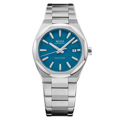 MIDO Multifort 8 One Crown Turquoise Dial | M055.507.11.041.00