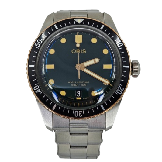 Oris Divers 65 Green  (01 733 7707 4357-07 8 20 18)