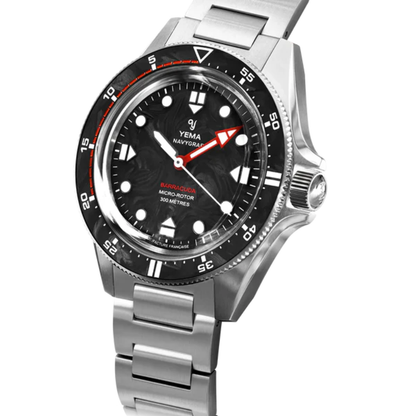 YEMA Navygraf Barracuda CMM.20 Limited Edition Stainless Steel 39mm | 21.26.20.66.SNL.M