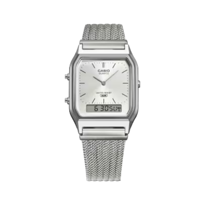 CASIO Quartz Vintage Stainless Steel  | AQ230EM-7A