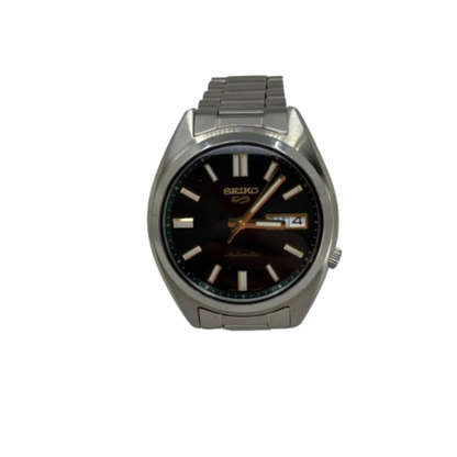 SEIKO 5 Sports SNXS Vintage Gold Collection in Green Tie (SRPL57K1)