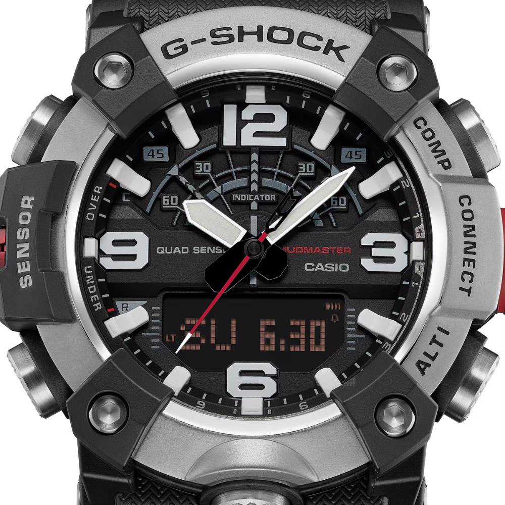 CASIO G-SHOCK Quad Sensor MASTER OF G-LAND Black and Metallic | GGB100XM-1A