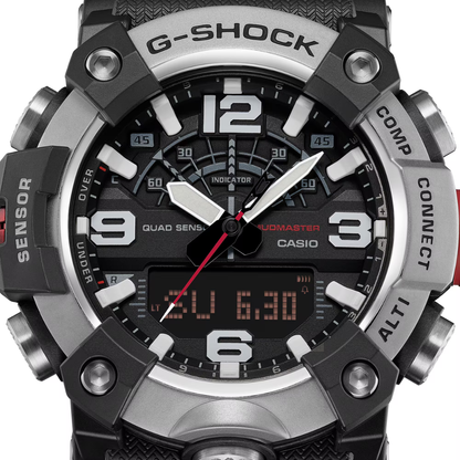 CASIO G-SHOCK Quad Sensor MASTER OF G-LAND Black and Metallic | GGB100XM-1A