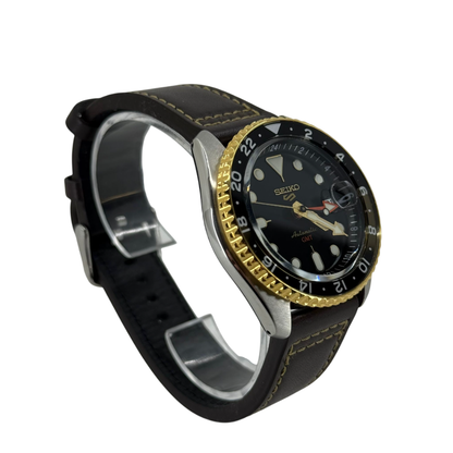 Seiko 5 Sports GMT black dial  (SSK036)