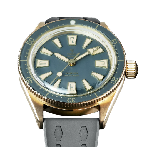 YEMA Skin Diver Slim CMM.20 Bronze Grey Limited Edition 39mm | 12.26.20.39.ZNL.U9
