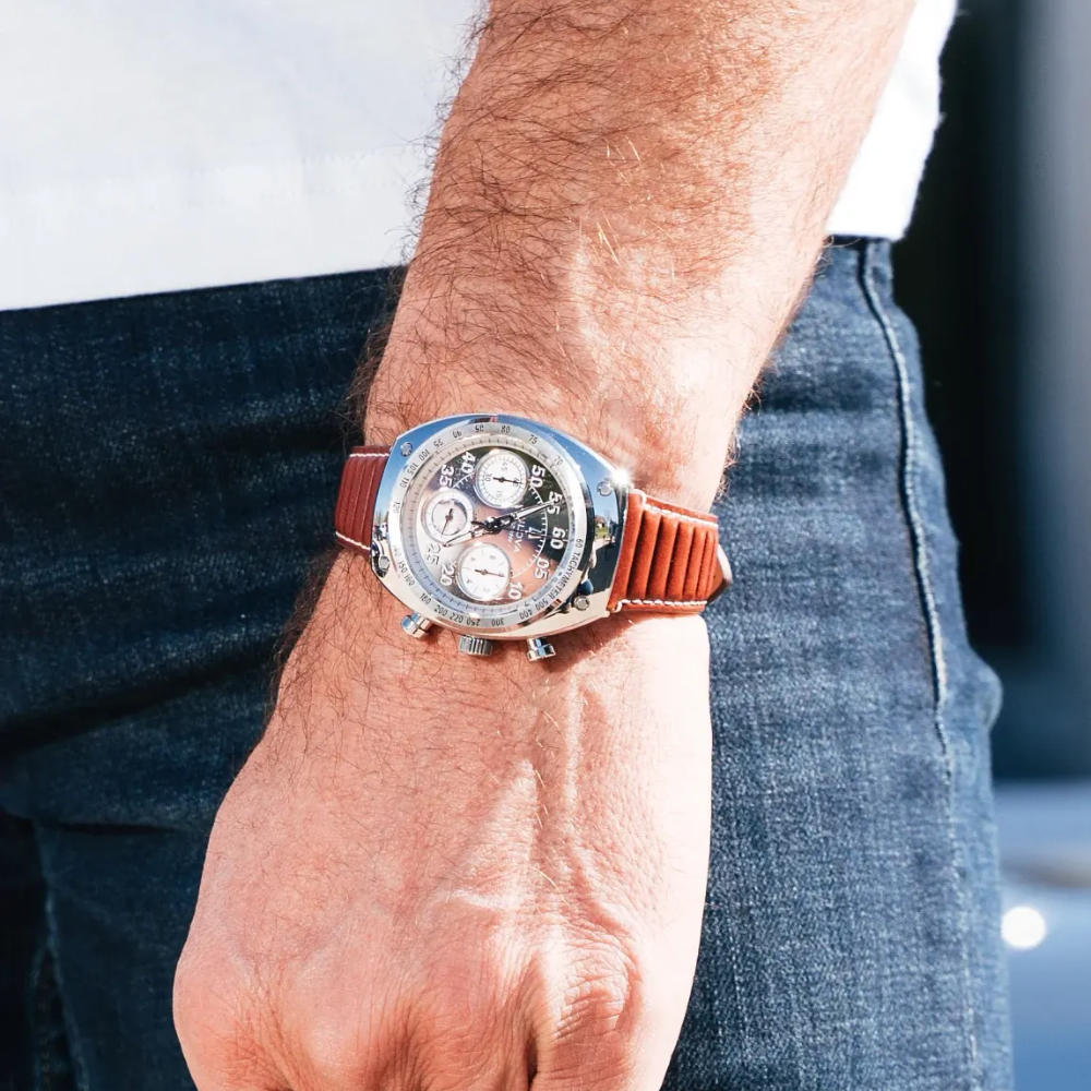 Bulova SHELBY® Racer Chronograph Silver-Tone Dial | 96K118
