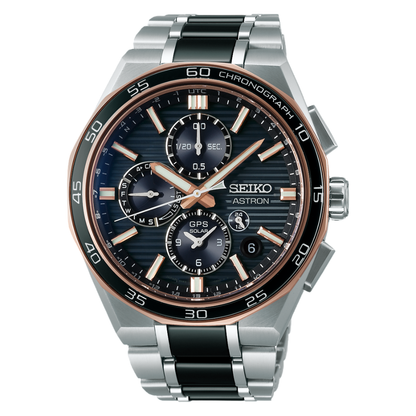 SEIKO Astron GPS GPS Solar Limited Edition Black Dial | SSH180