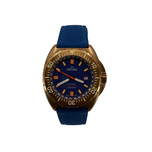 Delma Shell Star Bronze Blue Dial Limited Edition (31601.670.6)