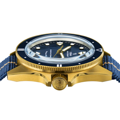 YEMA Navygraf Marine Nationale 400th Anniversary Edition 39mm | YMHF1591MN-GG