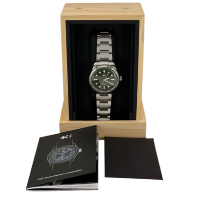 Christopher Ward C65 Dune Aeolian Merram Green (C65-38A3H4-S00V0-B0)