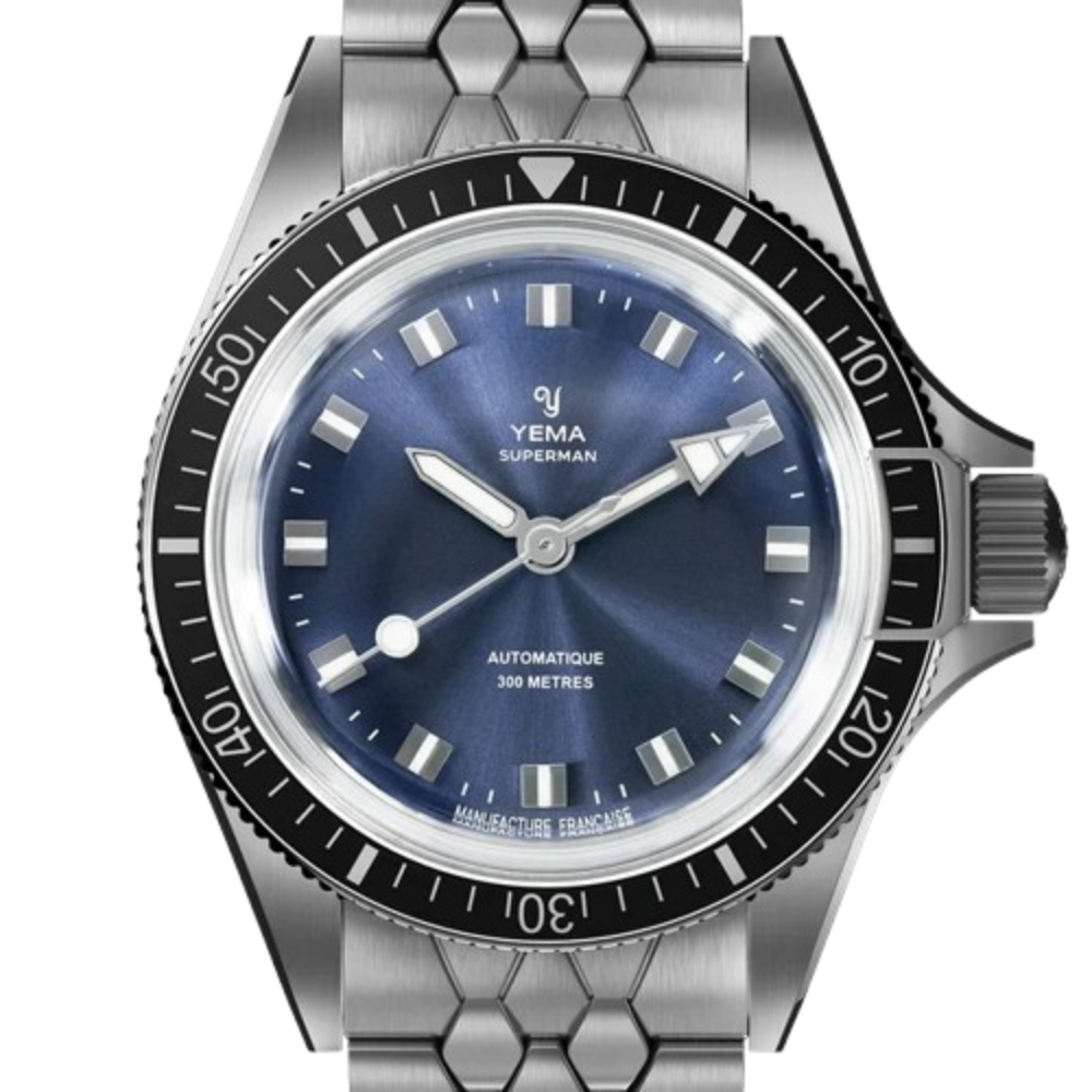 YEMA Superman Steel Blue CMM.10 39mm | 17.26.10.65.SN
