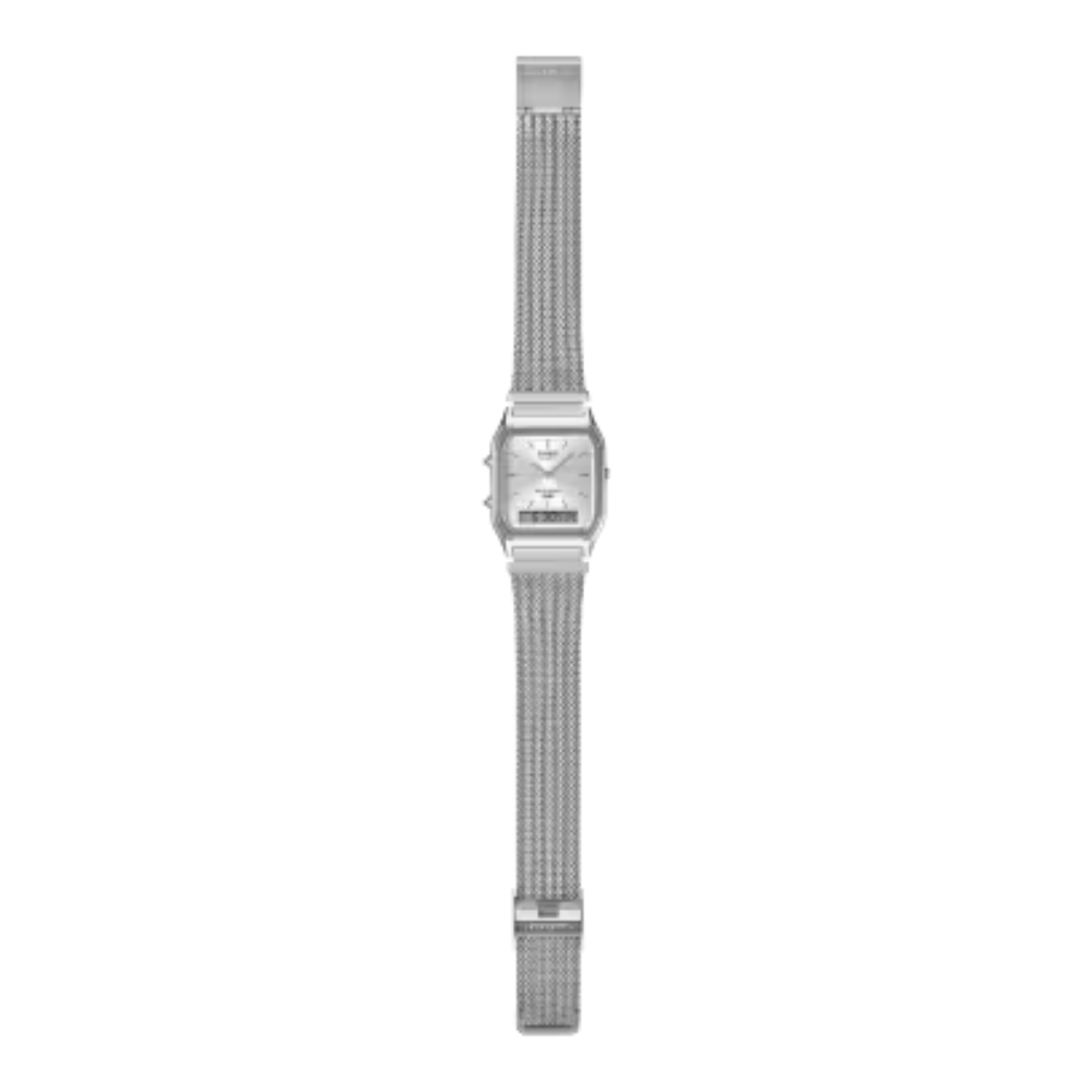 CASIO Quartz Vintage Stainless Steel  | AQ230EM-7A