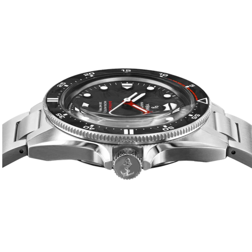 YEMA Navygraf Barracuda CMM.20 Limited Edition Stainless Steel 39mm | 21.26.20.66.SNL.M