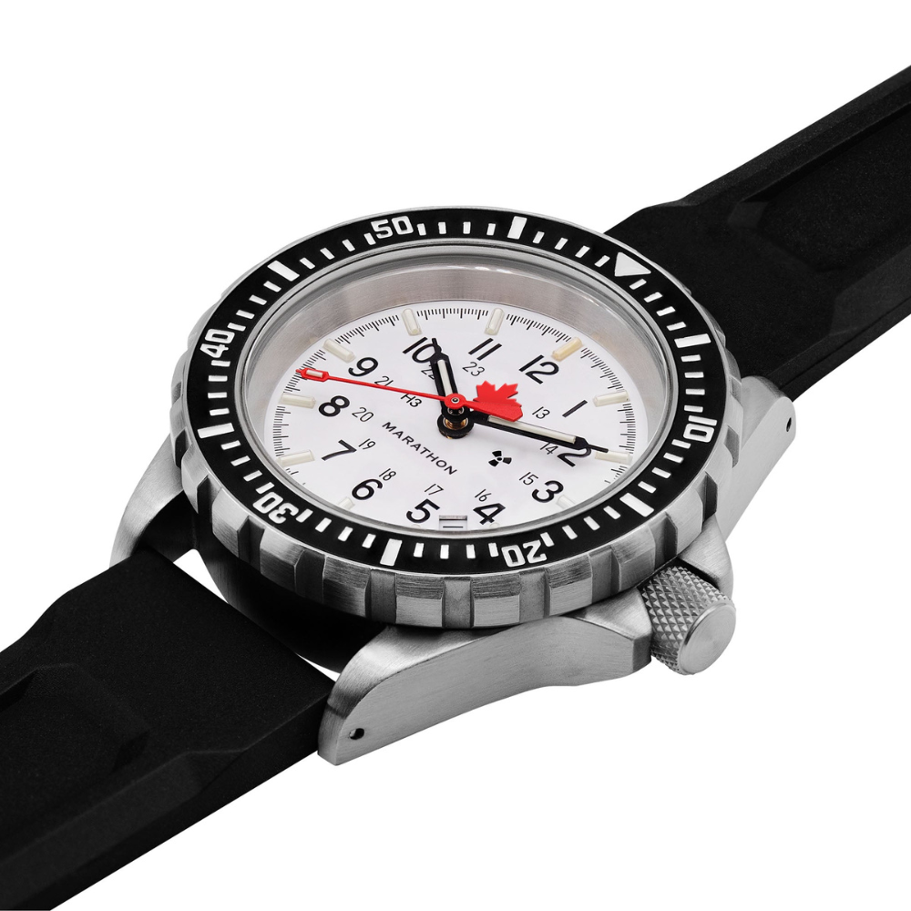 Marathon GSAR® Arctic Edition, Red Maple, Tritium Diver's Automatic 41mm | WW194006SS-1630