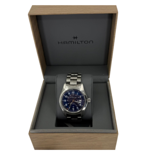 Hamilton Khaki Field Auto 42mm Blue Dial  (H70605140)
