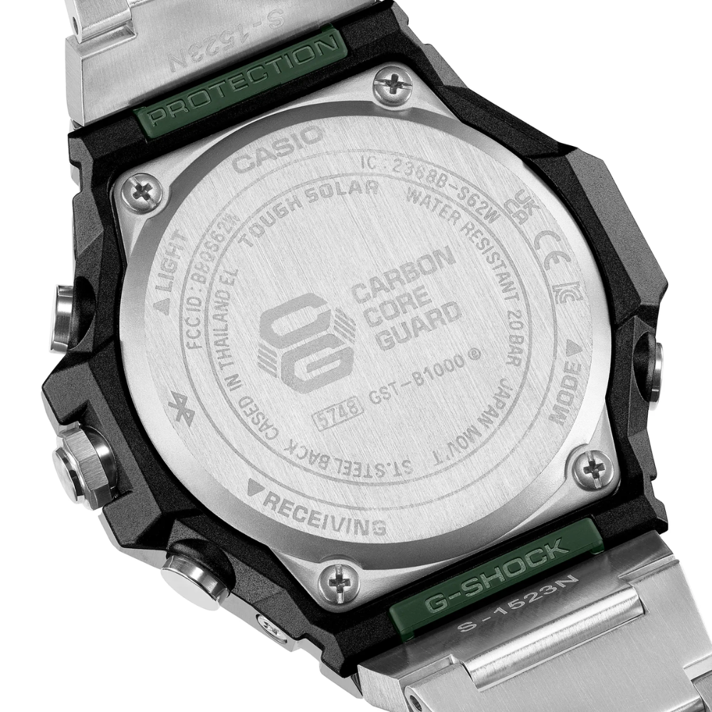 CASIO G-Shock G Steel GST-B1000 Series Green Dial | GSTB1000D-3A