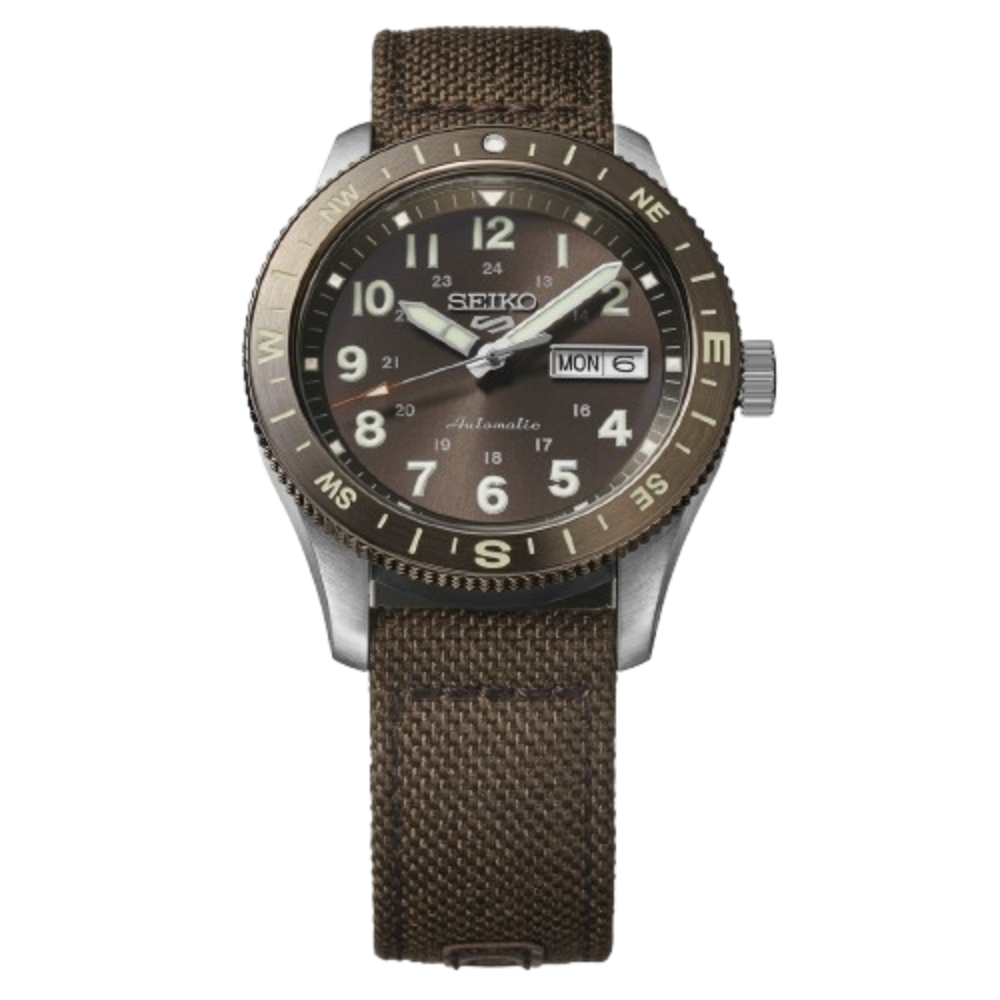 SEIKO Automatic 5 Sports Field series Earthy Brown Dial | HDB009