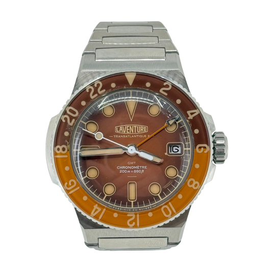Laventure Transatlantique 2 GMT 38.9mm