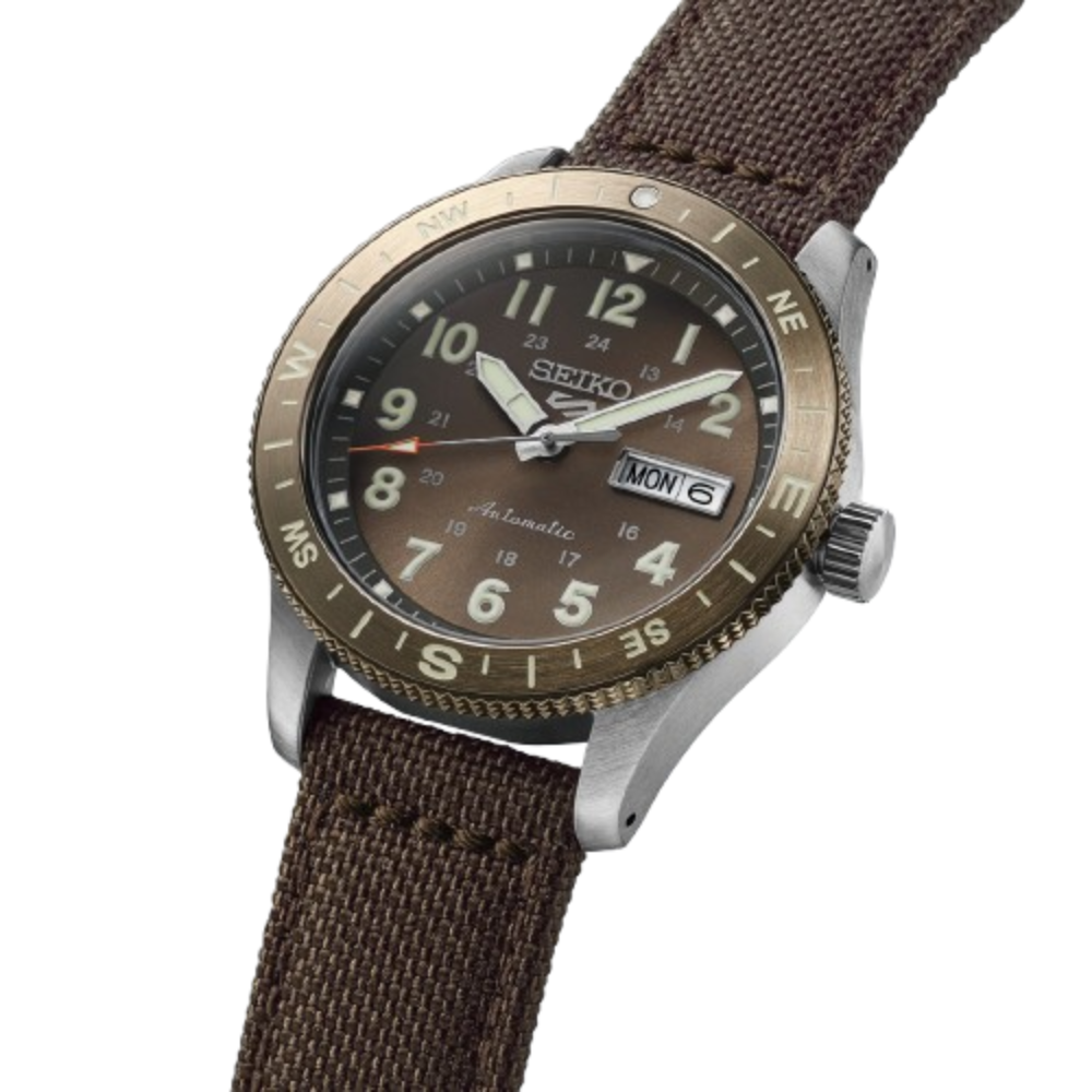 SEIKO Automatic 5 Sports Field series Earthy Brown Dial | HDB009