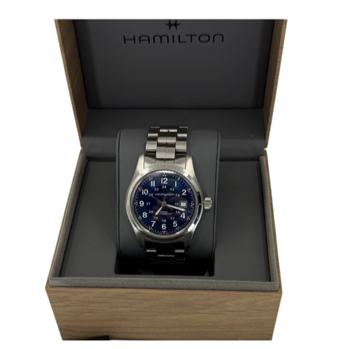 Hamilton Khaki Field Auto 42mm Blue Dial  (H70605140)