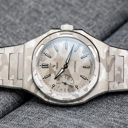 YEMA Wristmaster Slim Small Seconds CMM.29 Camo Special Edition | 76.26.29.09.SNL.M