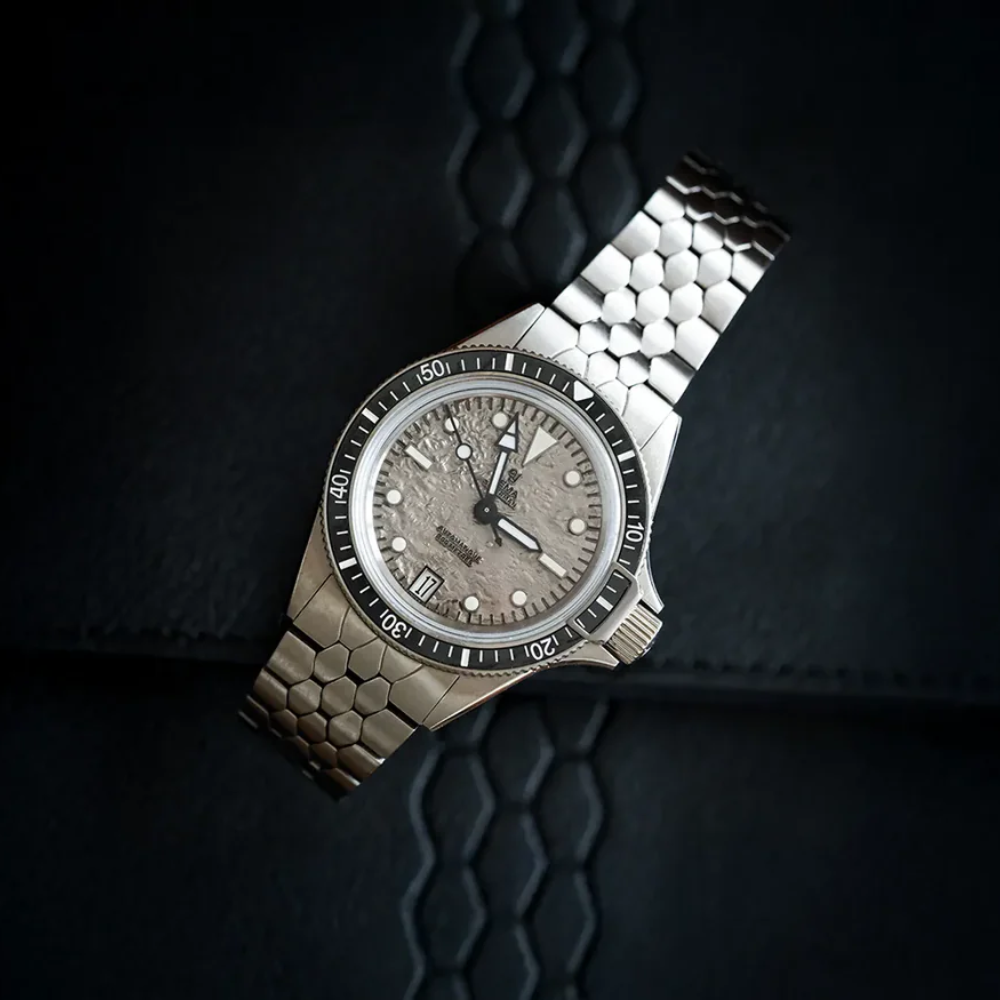 YEMA Superman Slim MoonTide CMM.11 Titanium Scales Limited Edition 38.5mm  | 12.26.11.66.TNL.MT