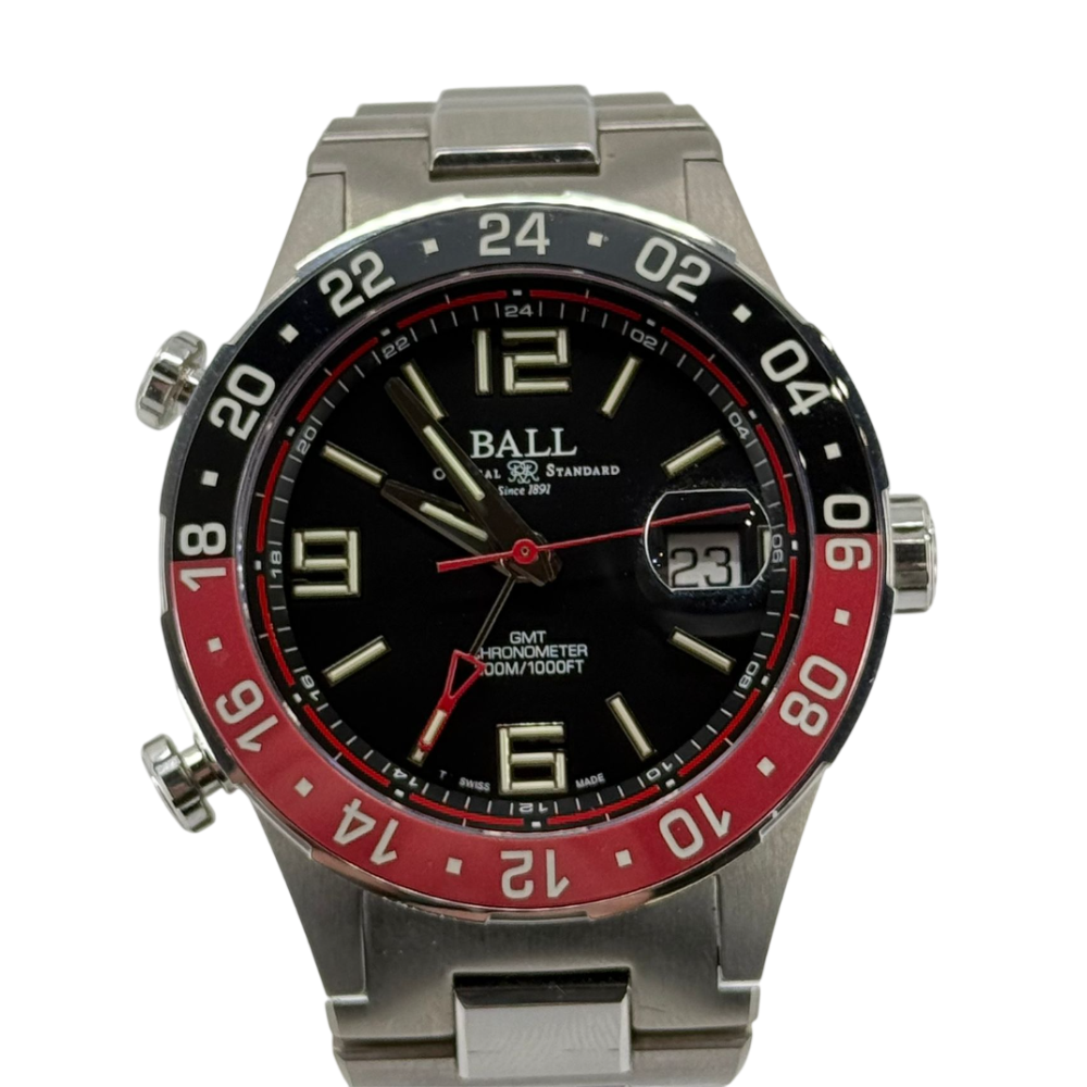 Ball Roadmaster Pilot GMT 40mm (DG3038A-S1C-BK)