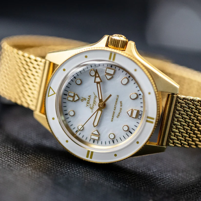 YEMA Navygraf Marine Nationale 400th Anniversary Edition Femme 34mm | YMHF1592MN-BM