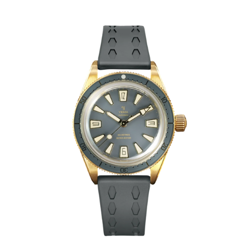 YEMA Skin Diver Slim CMM.20 Bronze Grey Limited Edition 39mm | 12.26.20.39.ZNL.U9