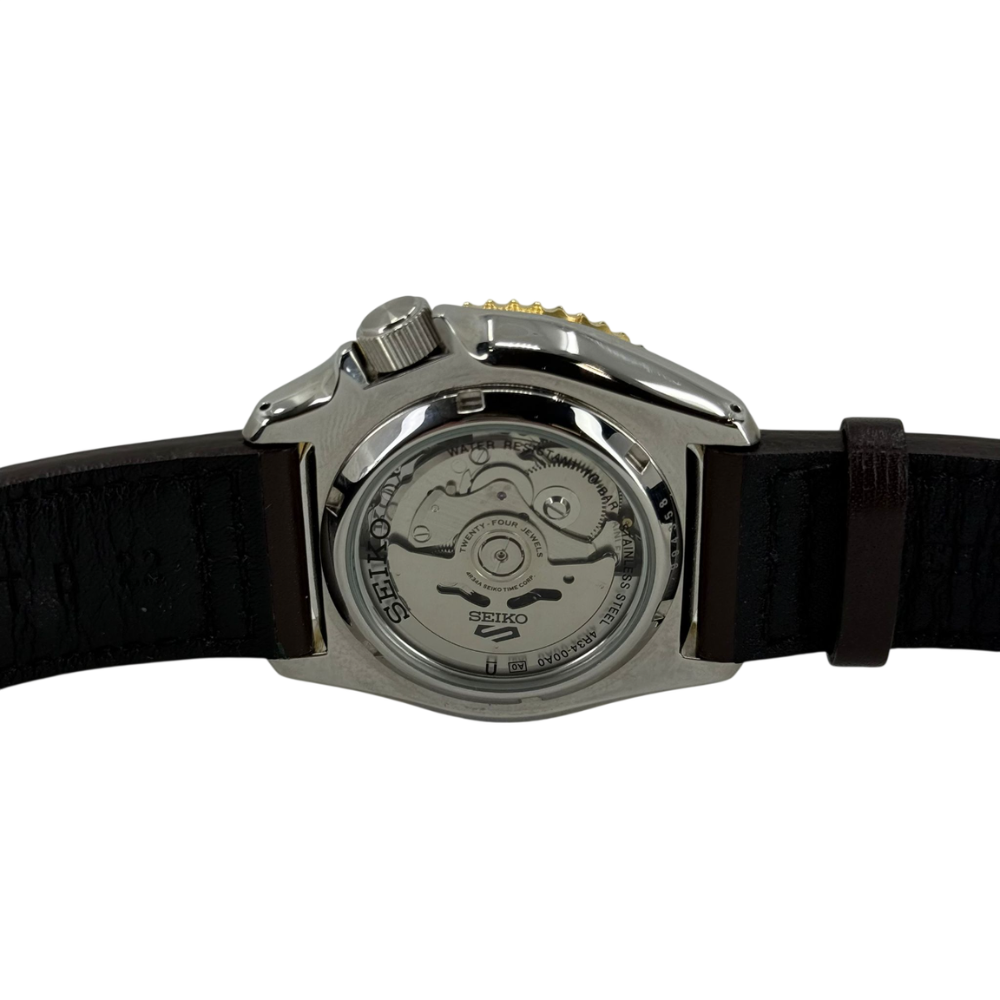 Seiko 5 Sports GMT black dial  (SSK036)