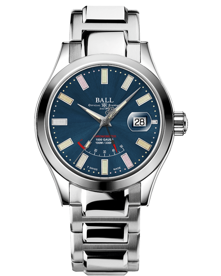 BALL Engineer III Marvelight Chronometer (40mm) Blue Dial Rainbow Lume | PM9026C-S3C-BE2