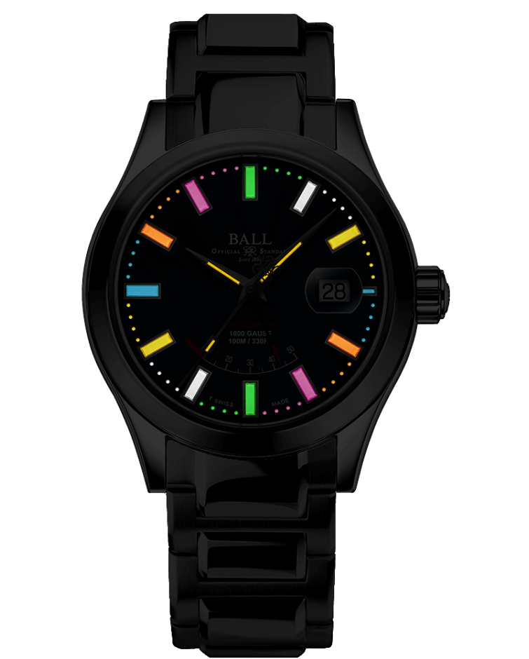 BALL Engineer III Marvelight Chronometer (40mm) Blue Dial Rainbow Lume | PM9026C-S3C-BE2