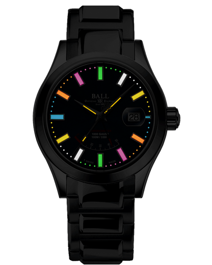 BALL Engineer III Marvelight Chronometer (40mm) Blue Dial Rainbow Lume | PM9026C-S3C-BE2