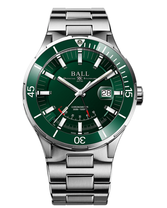 BALL Roadmaster Challenger Power Reserve Green 43mm | DP3306A-S3CJ-GR