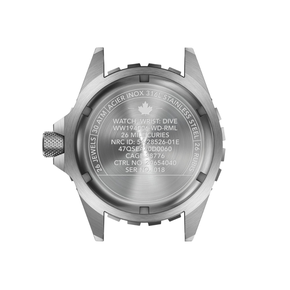 Marathon GSAR® Arctic Edition, Red Maple, Tritium Diver's Automatic 41mm | WW194006SS-1630