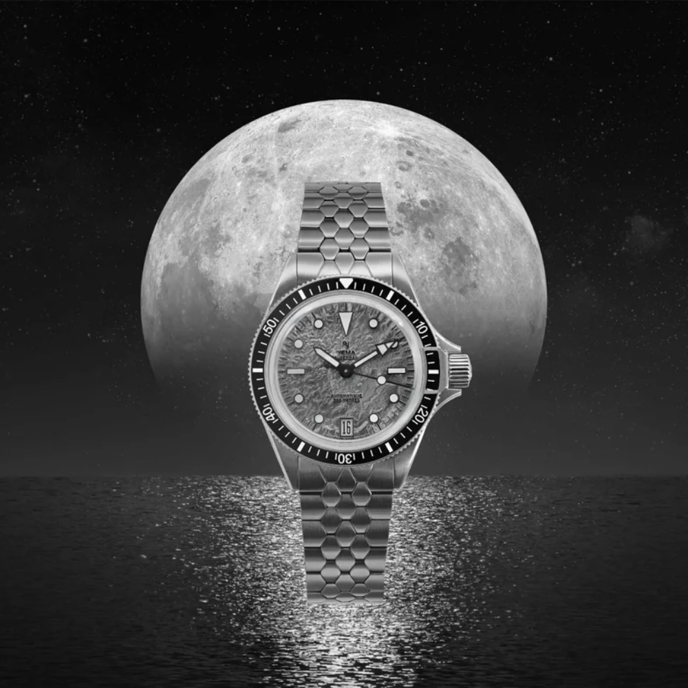 YEMA Superman Slim MoonTide CMM.11 Titanium Scales Limited Edition 38.5mm  | 12.26.11.66.TNL.MT