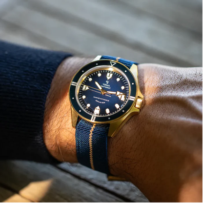 YEMA Navygraf Marine Nationale 400th Anniversary Edition 39mm | YMHF1591MN-GG