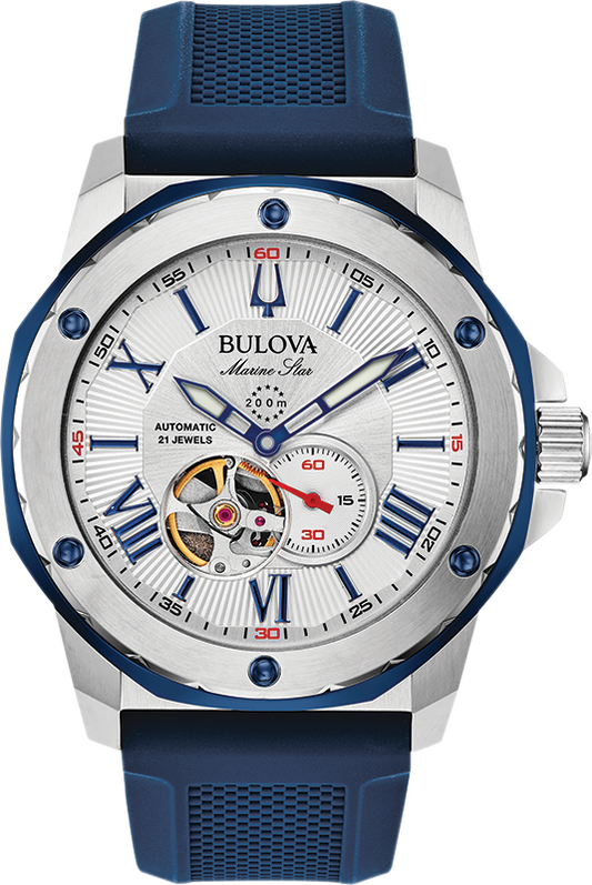 BULOVA Marine Star Automatic White | 98A225