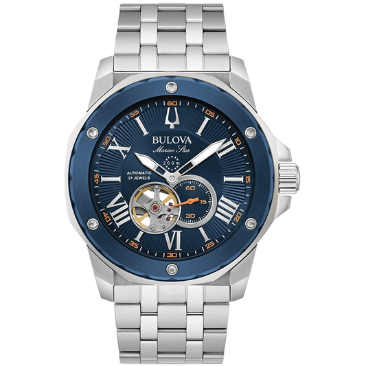 BULOVA Marine Star Automatic Series A Blue | 98A302