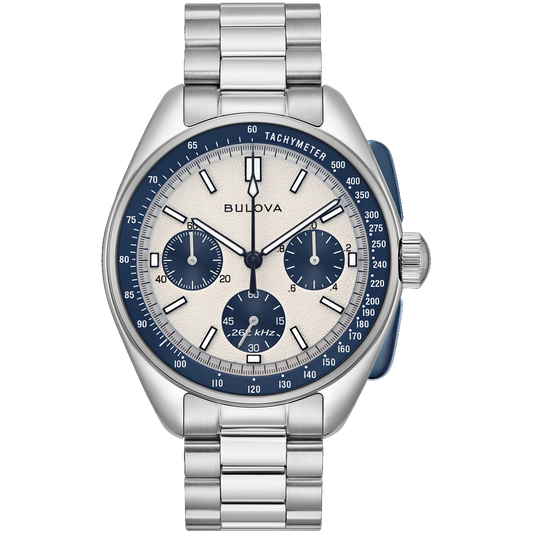 BULOVA Archive Series Lunar Pilot Chronograph Silver-tone | 98K112