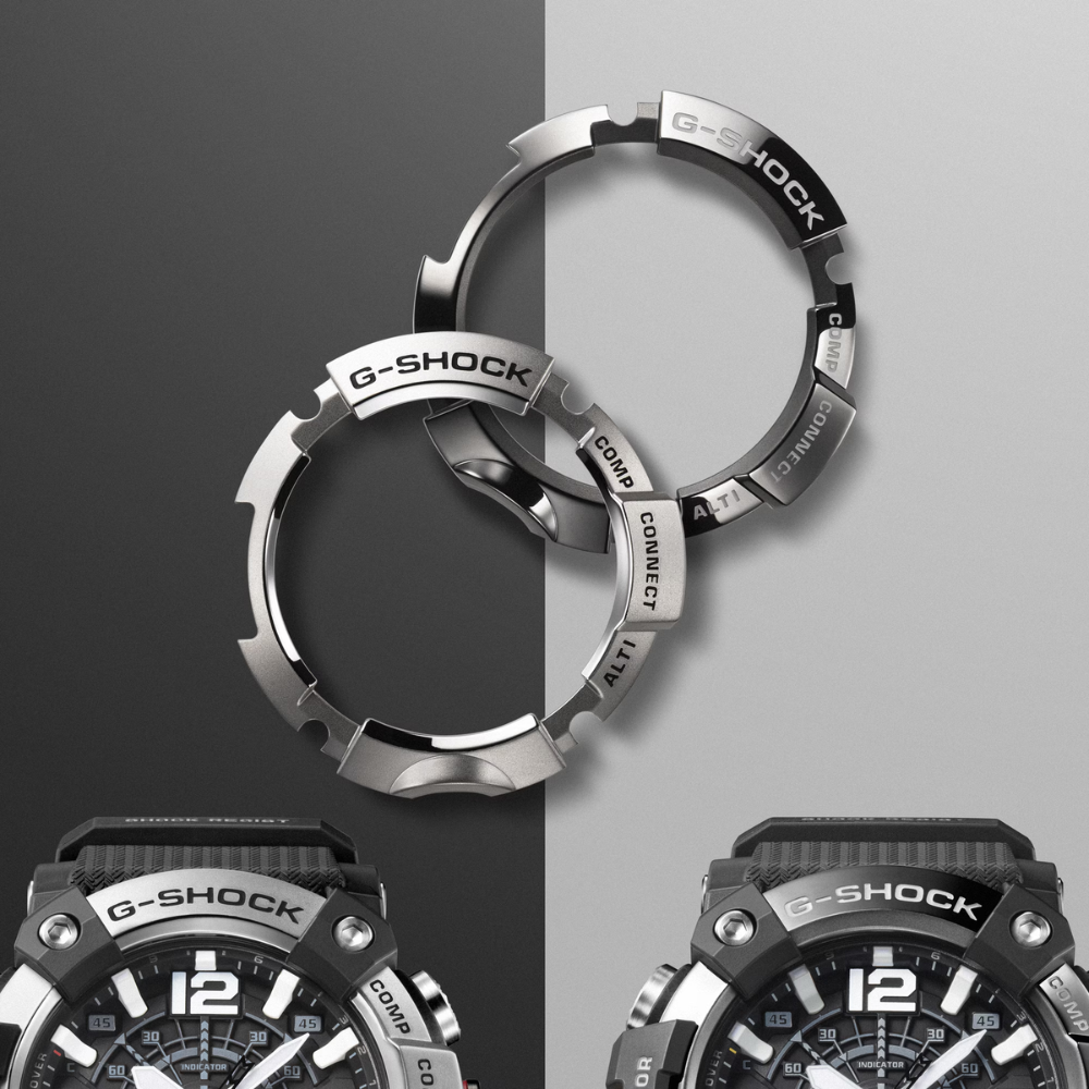 CASIO G-SHOCK Quad Sensor MASTER OF G-LAND Black and Metallic | GGB100XM-1A
