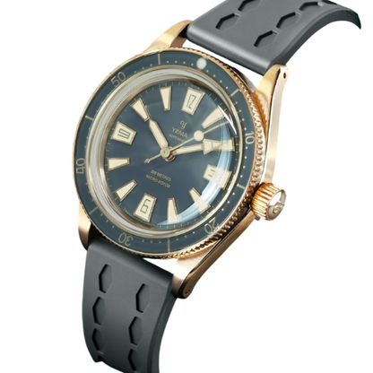 YEMA Skin Diver Slim CMM.20 Bronze Grey Limited Edition 39mm | 12.26.20.39.ZNL.U9