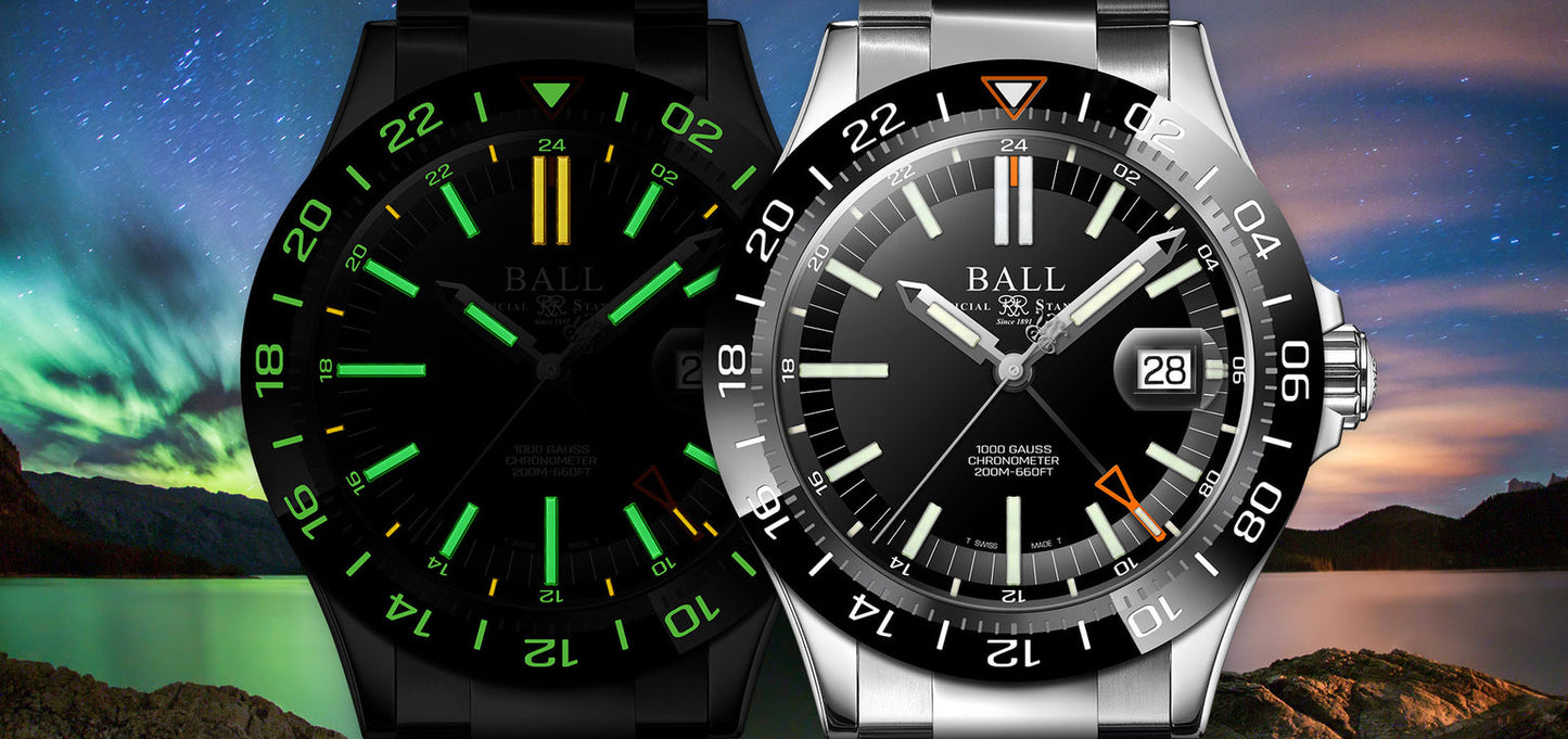 BALL Engineer III Outlier GMT (40mm) Ceramic | DG9002B-S1C-BK