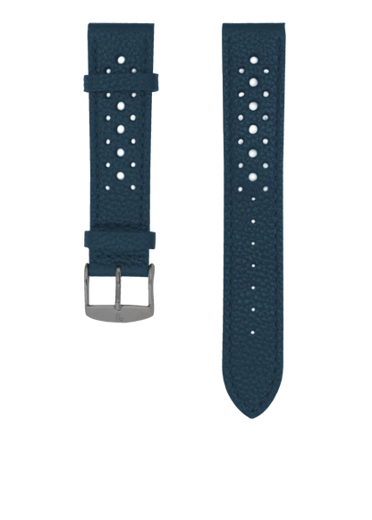 YEMA Rallye Leather Strap Blue | SYG33-20-SS