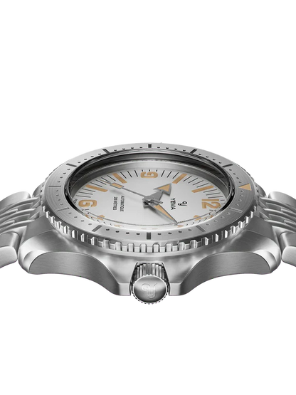 YEMA Diver Classic Dial Steel Bracelet 39.5mm | YDIV25-BMS