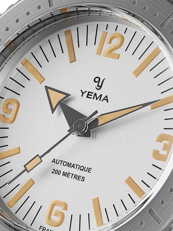 YEMA Diver Classic Dial Steel Bracelet 39.5mm | YDIV25-BMS