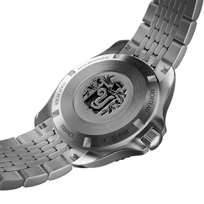 YEMA Diver Classic Dial Steel Bracelet 39.5mm | YDIV25-AMS