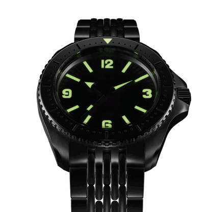 YEMA Diver Classic Dial Steel Bracelet 39.5mm | YDIV25-BMS