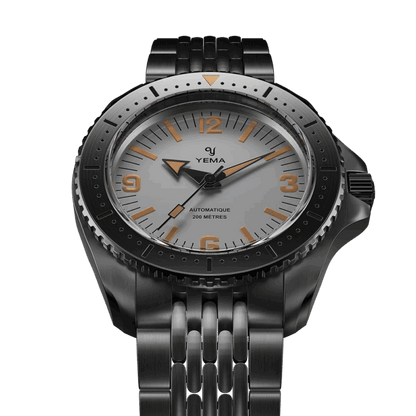 YEMA Diver Classic Dial Steel Bracelet 39.5mm | YDIV25-BMS