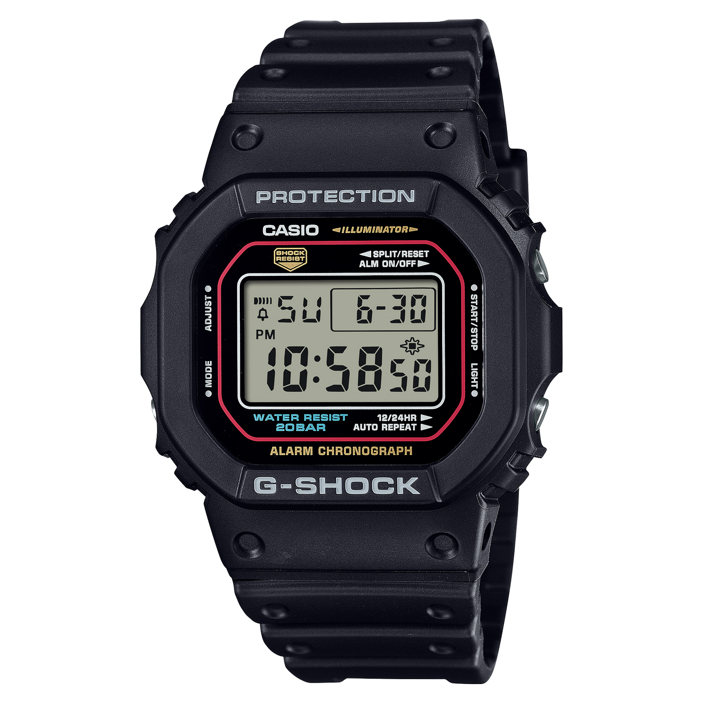 CASIO G-Shock Digital 5600 Series Black | DW-5600RL-1